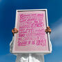Gimme Gimmie Gimmie, Abba Lyrics Print, Disco Print, thumbnail 5 of 9
