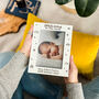 Personalised New Baby Announcement Gift Picture Frame, thumbnail 5 of 9