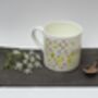 Red Shank Song Bone China Mug, thumbnail 4 of 9