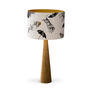 Raining Cats And Dogs Hand Gilded Lampshade, thumbnail 5 of 6