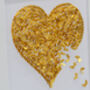 Framed Golden Wedding Anniversary 3D Butterfly Heart, thumbnail 4 of 12