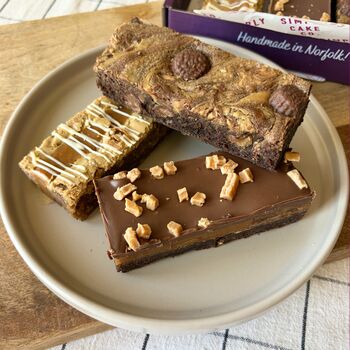 Father's Day Brownie Treat Box Letterbox Gift, 2 of 8