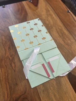 Keepsake Gift Box With Ribbon And Notecard, 3 of 7