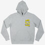 Acid House Graphic Hoodie In Grey, thumbnail 1 of 2