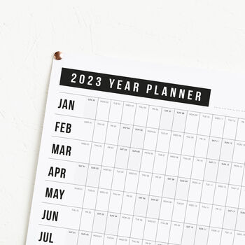 2023 Block Year Planner, 2 of 3