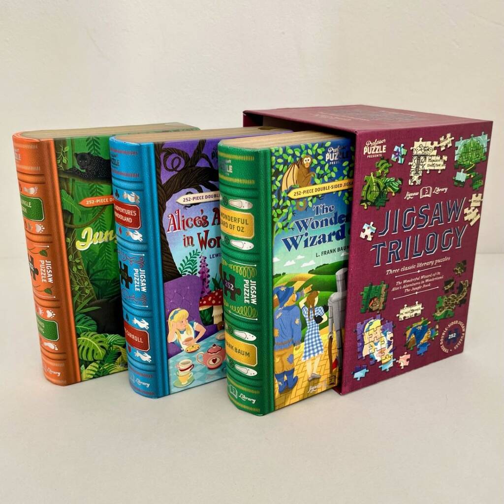 Children's Triple Pack Literary Jigsaw Library, 1 of 6
