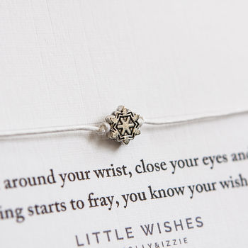 A Handmade Little Wish Bracelet Sentimental Gift, 4 of 4