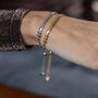 Lucinda 18ct Gold Plate Heart Friendship Bracelet, thumbnail 2 of 3