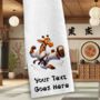 Personalised Martial Arts Animals Karate Gi Sports Towel, thumbnail 5 of 11