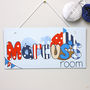 Personalised Nautical Boat Canvas Sign, thumbnail 4 of 6