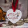 Cat Breed My Valentine Ceramic Heart, thumbnail 8 of 8