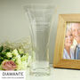 Personalised 40th Ruby Anniversary Heart Vase, thumbnail 3 of 4