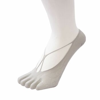 Legwear Fishnet Foot Cover X Toe Socks, 2 of 2