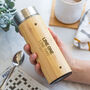 Personalised Star Bamboo Flask | Tea | Coffee | Father's Day | Dad | Grandad|, thumbnail 7 of 7