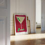 Dry Martini Hand Painted Art Print, thumbnail 2 of 6