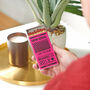 Personalised Music Gig Matchbox And Matches, thumbnail 4 of 6