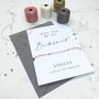 Will You Be My Bridesmaid Friendship Bracelet Card, thumbnail 4 of 12