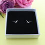 Seagull Stud Earrings, thumbnail 1 of 2