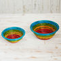 Colourful Recycled Newspaper Bowls, thumbnail 2 of 9