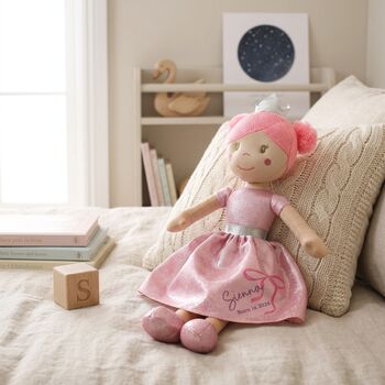 Gifts For Girls Personalised Doll For Granddaughter, 5 of 12
