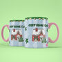 Cozy Home Club Mug – Festive Winter Coffee Cup, thumbnail 3 of 11