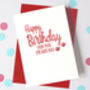 Personalised Furbaby Birthday Card From The Dog/Cat, thumbnail 4 of 5