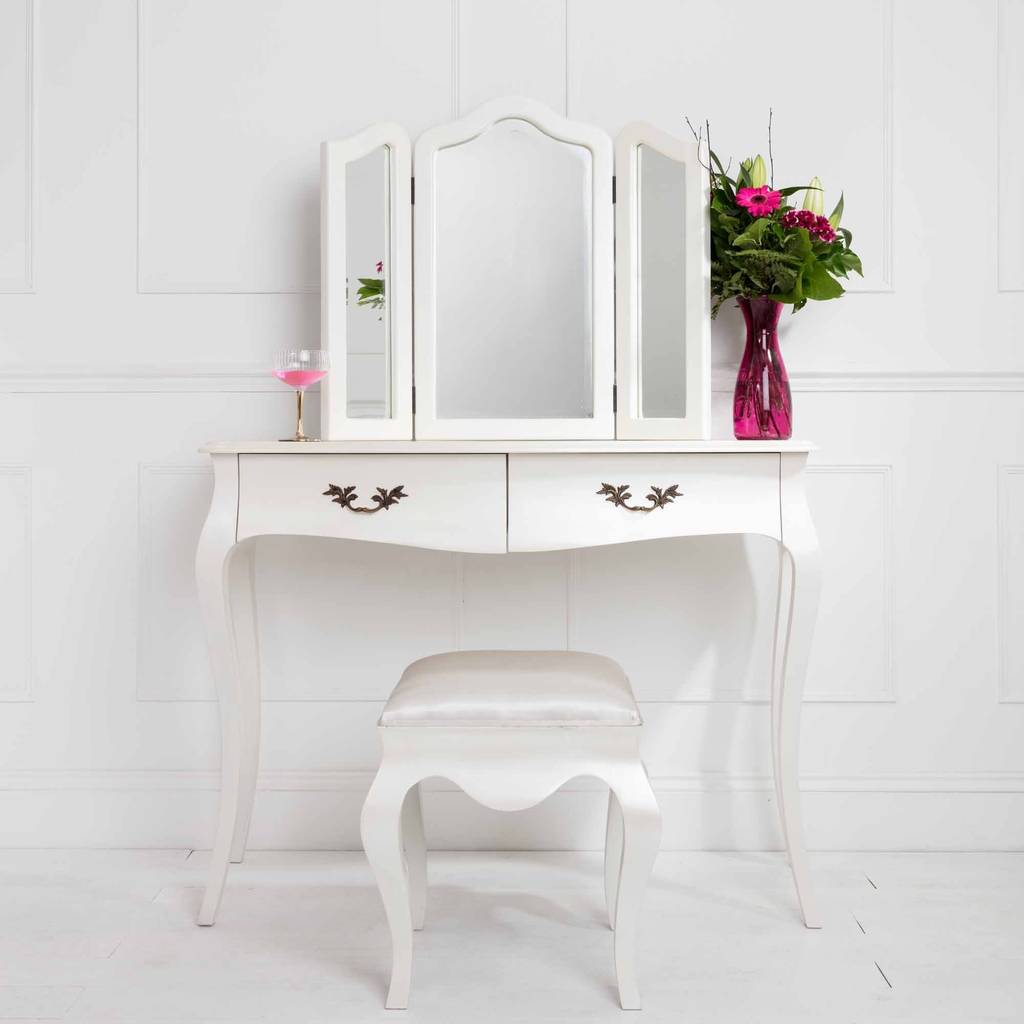 Curvy French Dressing Table Mirror By Out There Interiors