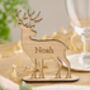 Personalised Reindeer Place Setting, thumbnail 3 of 7