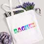 Bsl Bag Personalised Tote With Name, thumbnail 2 of 3