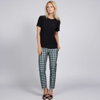 Jasmine Silk Top In Black Or Ivory, 4 of 5