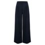 Tailored Audrey Trousers In Navy Stripe Vintage Style, thumbnail 1 of 2