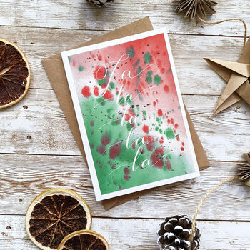 Watercolour Christmas Multipack Of 10 Or 20 Cards, 8 of 11