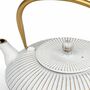 Cast Iron Teapot Linhai 1100ml Steel Fine Mesh Filter, thumbnail 10 of 12