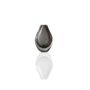 Murano Glass Vase With Charcoal Teardrop Core, thumbnail 2 of 2
