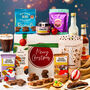 Vegan Luxury Chocolate Christmas Hamper, Soy Free, Add Gin, Whiskey Personalised Gift, thumbnail 1 of 8