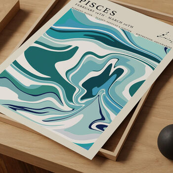 Pisces Astrology Print, 4 of 4