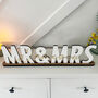 Custom Mr And Mrs, Wedding Top Table Surname Sign, thumbnail 4 of 6
