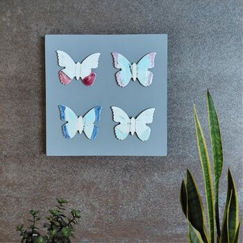 Small 3D Butterflies Wall Hanging Picture, 4 of 6