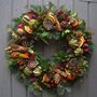 Deluxe Fresh Christmas Front Door Wreath, thumbnail 1 of 5