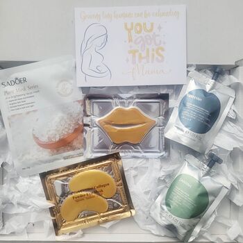 Baby And Mama To Be Pamper Hamper | Pregnancy Care Package | Mum To Be Gift Box, 7 of 12