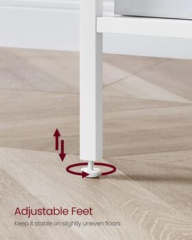 Tall Nightstand Bedside Table With A Drawer, 6 of 8