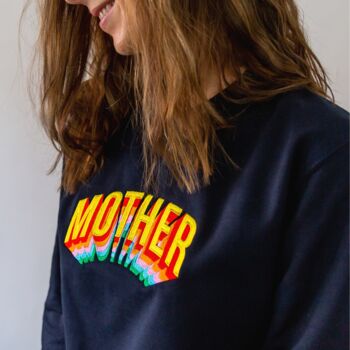 Mother Embroidered Sweatshirt, 2 of 2