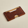 Personalised Men's Leather Card Holder, thumbnail 1 of 5