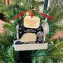 Personalised Sewing Machine Christmas Bauble, thumbnail 1 of 2