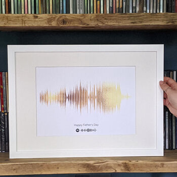 Personalised Sound Wave Art You Can Hear, 2 of 11