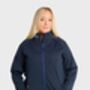 Ultimate Comfort Fleece Lined Scrub Jacket, thumbnail 6 of 7