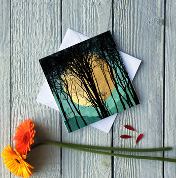 Into The Light Greetings Card, 2 of 2