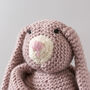 Giant Mabel Bunny Knitting Kit, thumbnail 6 of 10