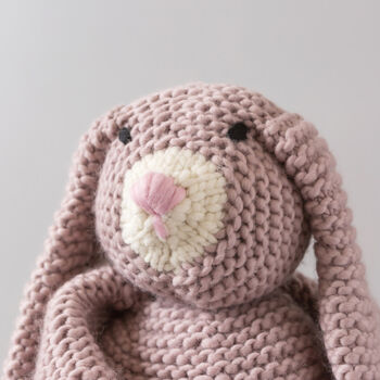Giant Mabel Bunny Knitting Kit, 6 of 10
