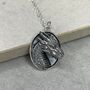 925 Sterling Silver Dragon Head Necklace, thumbnail 8 of 11